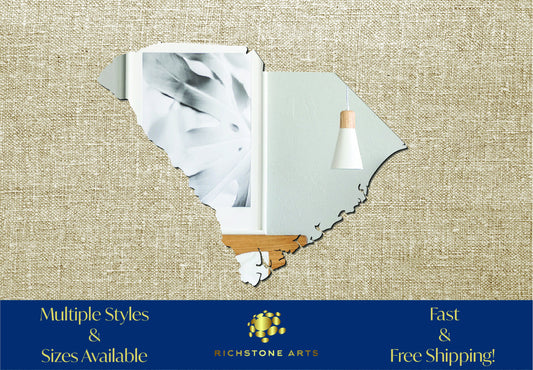 Decoration South Carolina Shaped Acrylic Mirror | Many Shapes Available