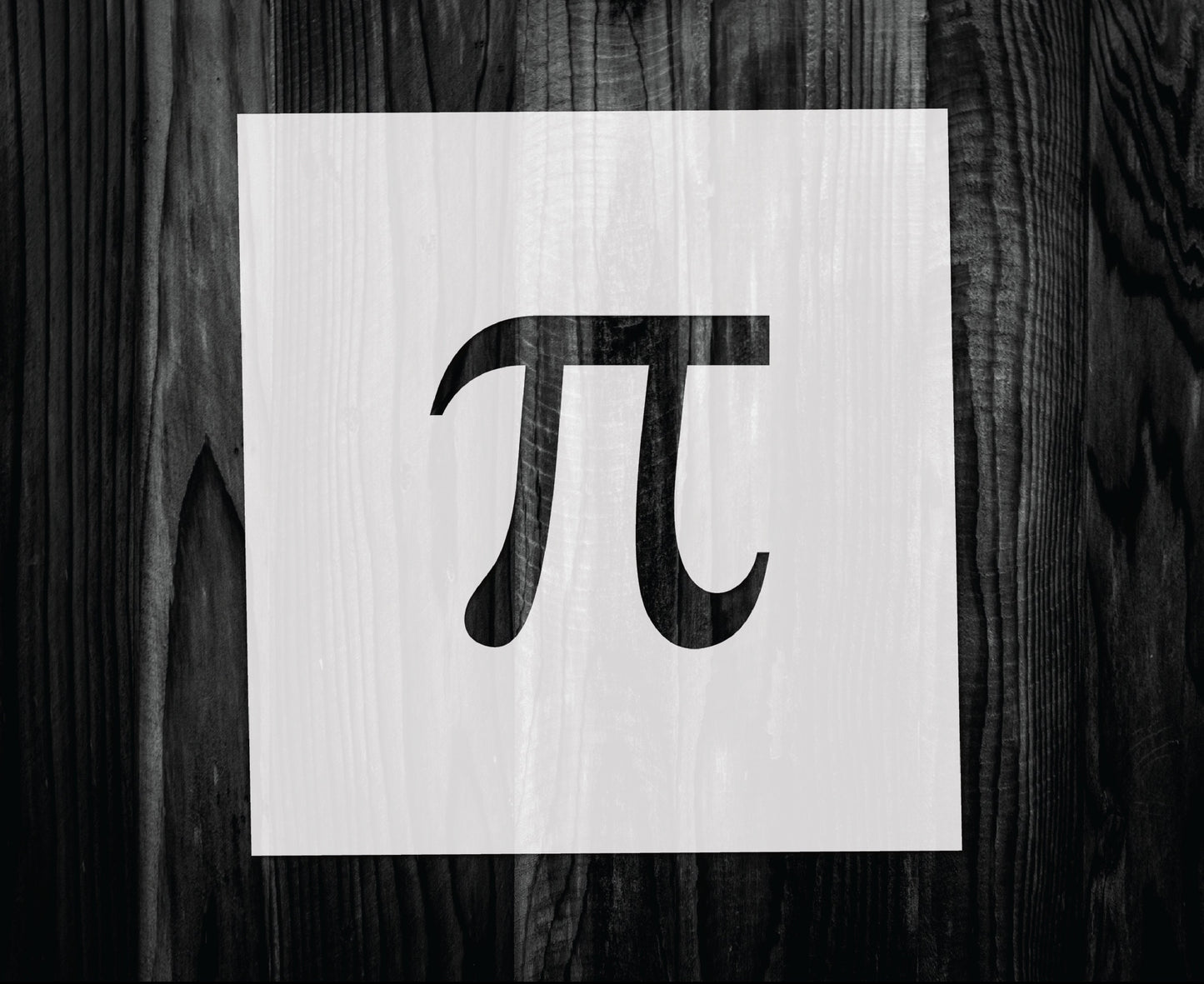 Pi Stencil, Mylar reusable stencil, Stencil, FAST SHIPPING