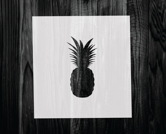 Pineapple Stencil, Mylar reusable stencil, Stencil, FAST SHIPPING