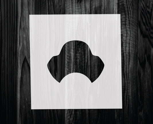 Pirate Hat Stencil, Mylar reusable stencil, Stencil, FAST SHIPPING