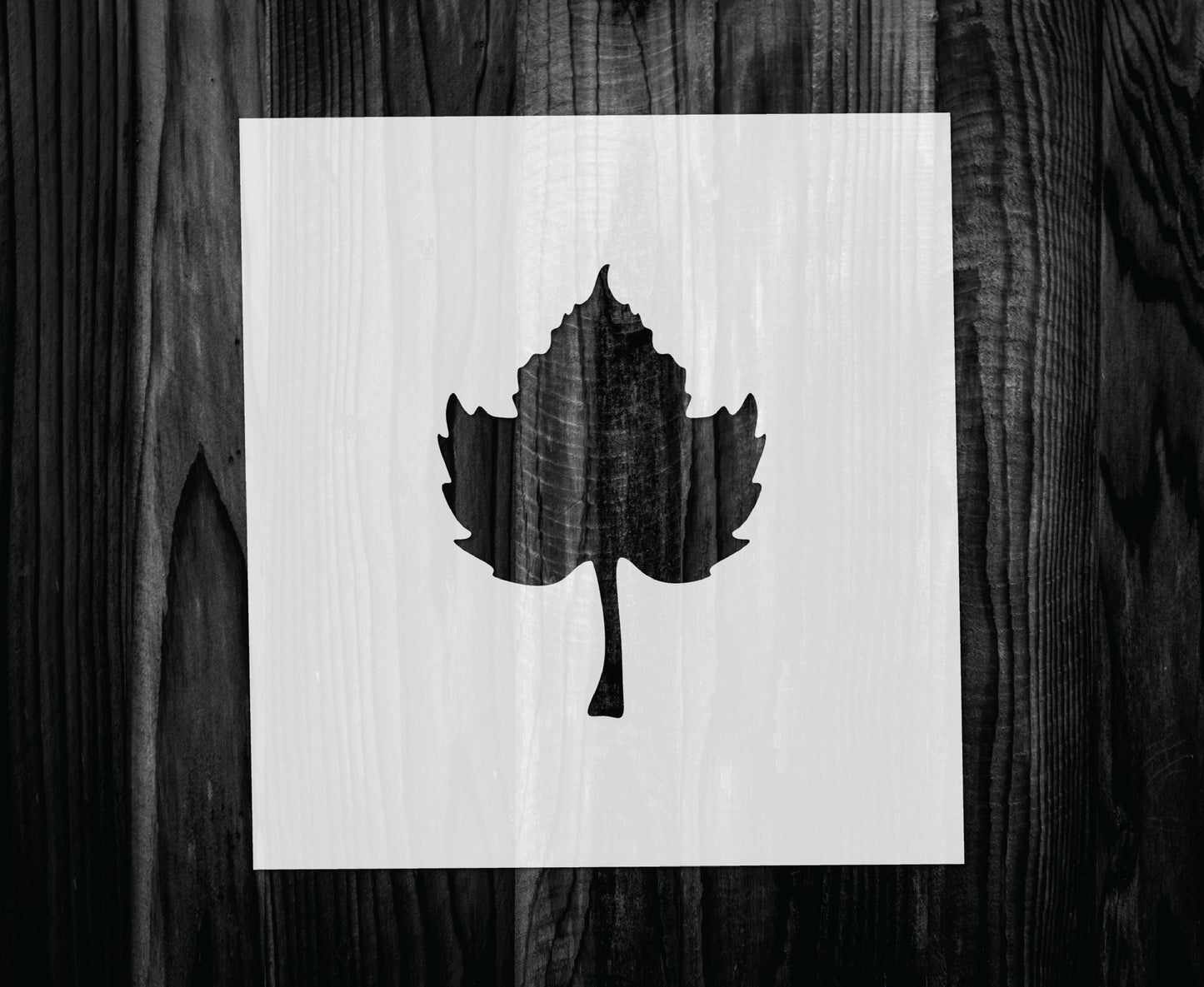 Pumpkin Leaf Stencil, Mylar reusable stencil, Stencil, FAST SHIPPING