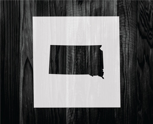 South Dakota Stencil, Mylar reusable stencil, Stencil, FAST SHIPPING