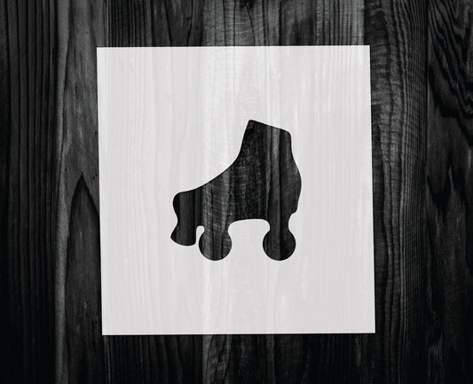Roller Skate Stencil, Mylar reusable stencil, Stencil, FAST SHIPPING