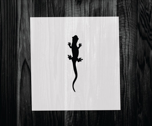 Salamander Stencil, Mylar reusable stencil, Stencil, FAST SHIPPING