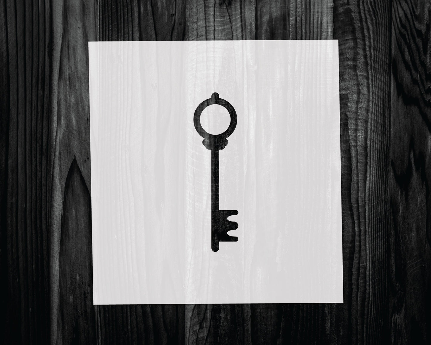 Skeleton Key Stencil, Mylar reusable stencil, Stencil, FAST SHIPPING