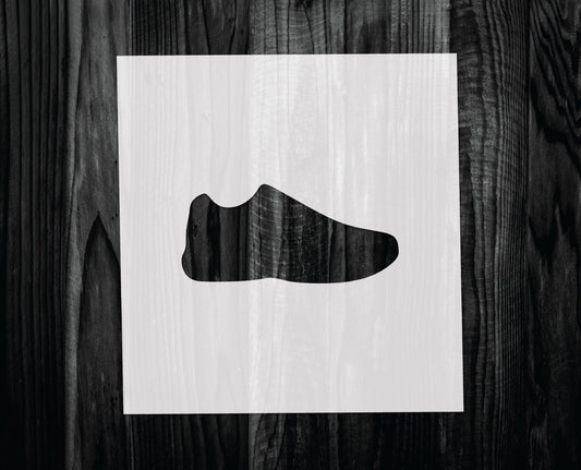 Shoe Stencil, Mylar reusable stencil, Stencil, FAST SHIPPING