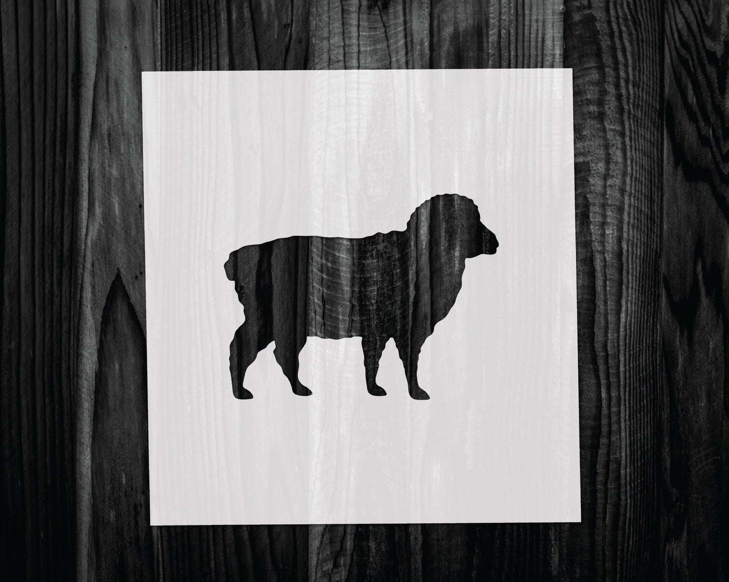 Sheep Stencil, Mylar reusable stencil, Stencil, FAST SHIPPING