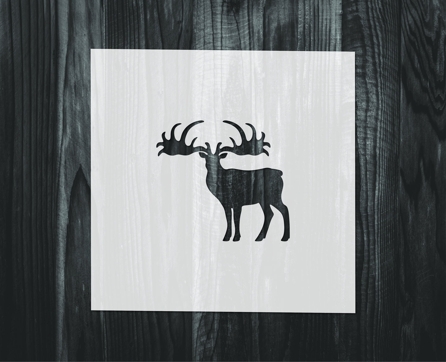 Elk Stencil, Mylar reusable stencil, Stencil, FAST SHIPPING