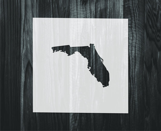 Florida Stencil, Mylar reusable stencil, Stencil, FAST SHIPPING