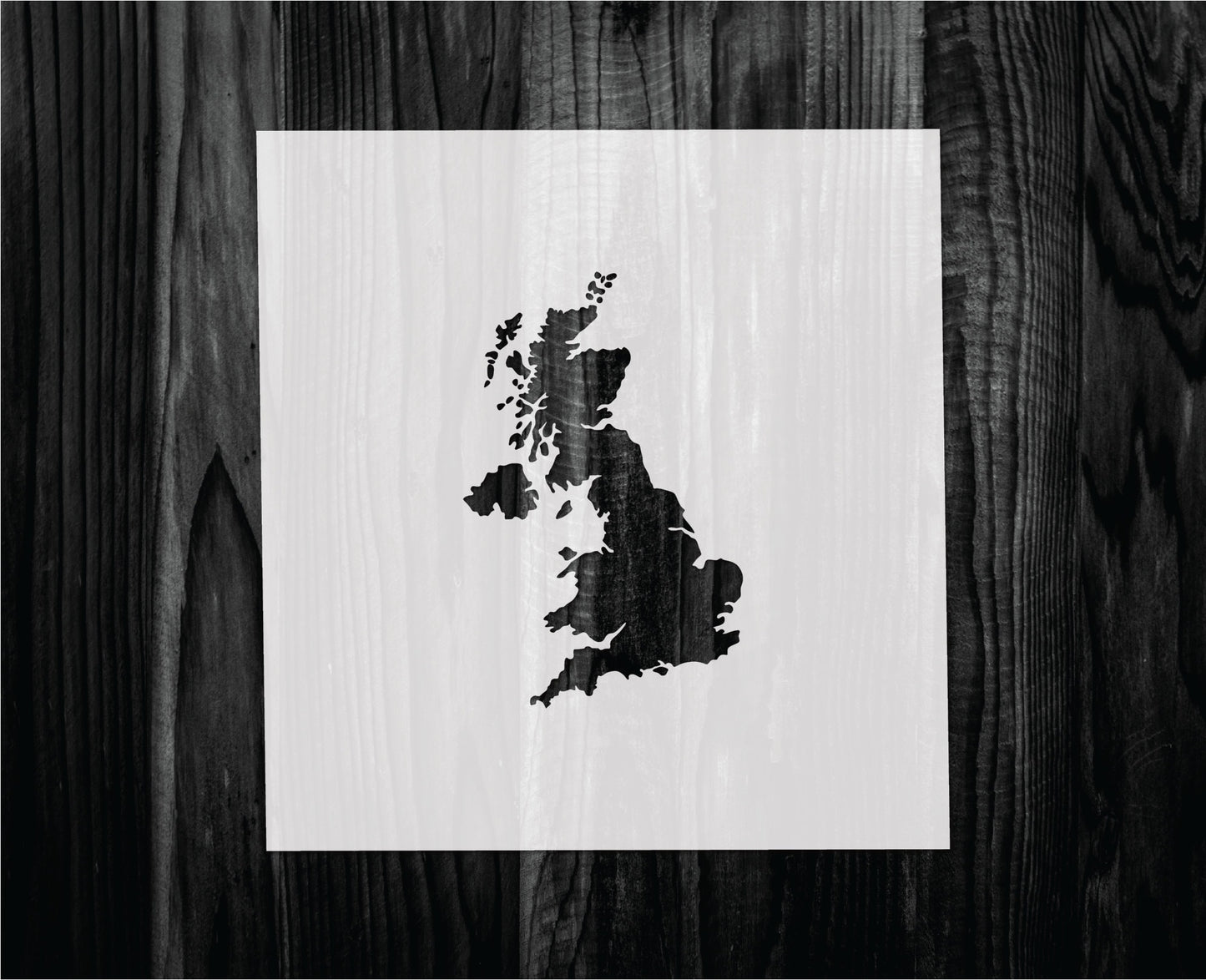 United Kingdom Stencil, Mylar reusable stencil, Stencil, FAST SHIPPING