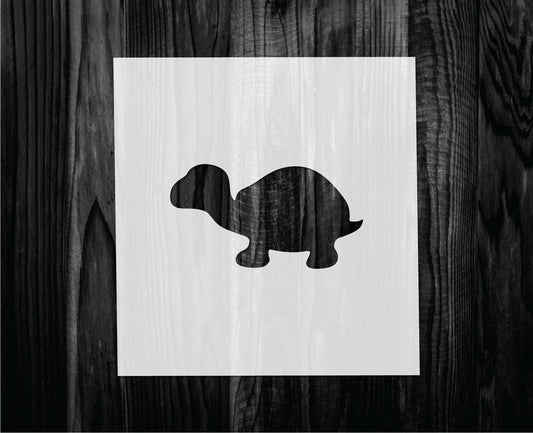 Turtle Stencil, Mylar reusable stencil, Stencil, FAST SHIPPING