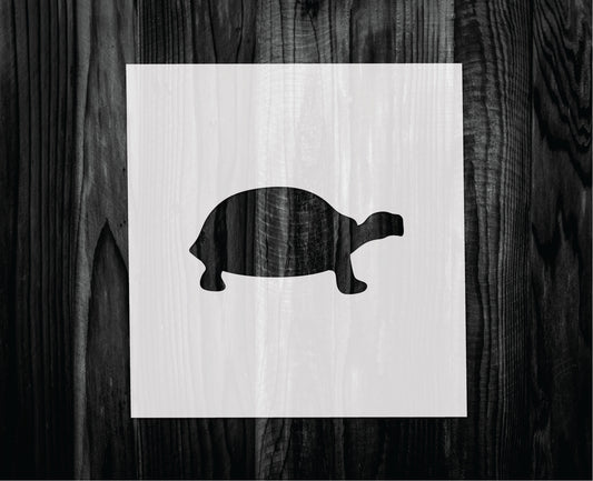 Tortoise Stencil, Mylar reusable stencil, Stencil, FAST SHIPPING
