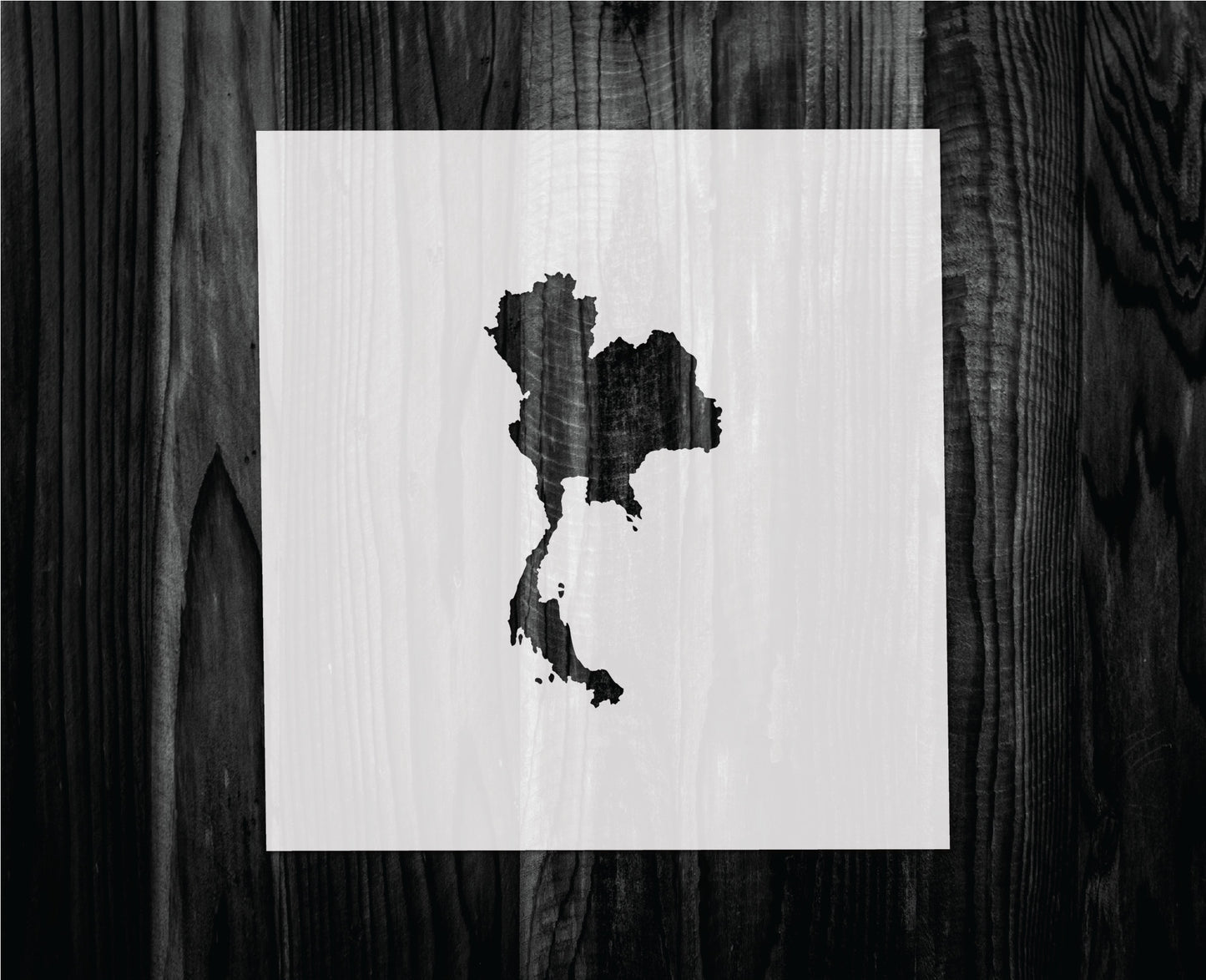 Thailand Stencil, Mylar reusable stencil, Stencil, FAST SHIPPING
