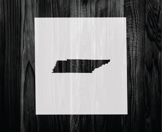 Tennessee Stencil, Mylar reusable stencil, Stencil, FAST SHIPPING