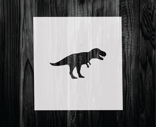 T Rex Stencil, Mylar reusable stencil, Stencil, FAST SHIPPING