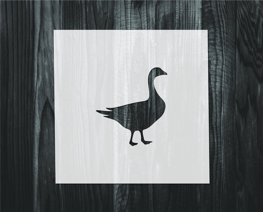 Goose Stencil, Mylar reusable stencil, Stencil, FAST SHIPPING