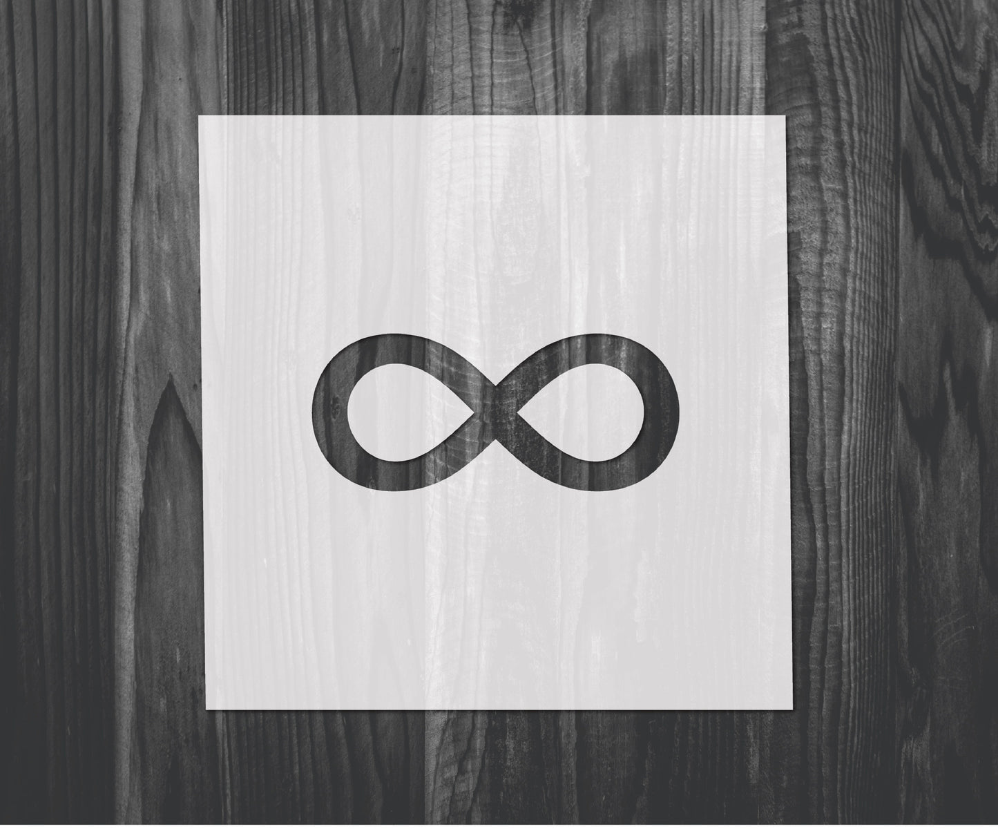 Infinity Symbol Stencil, Mylar reusable stencil, Stencil, FAST SHIPPING