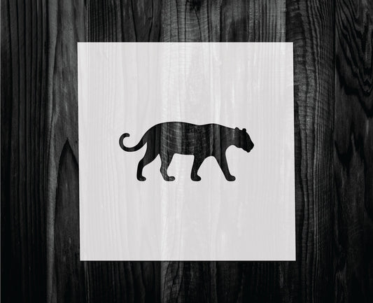 Jaguar Stencil, Mylar reusable stencil, Stencil, FAST SHIPPING