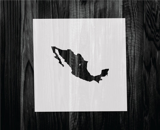 Mexico Stencil, Mylar reusable stencil, Stencil, FAST SHIPPING