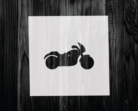 Motorcycle Stencil, Mylar reusable stencil, Stencil, FAST SHIPPING