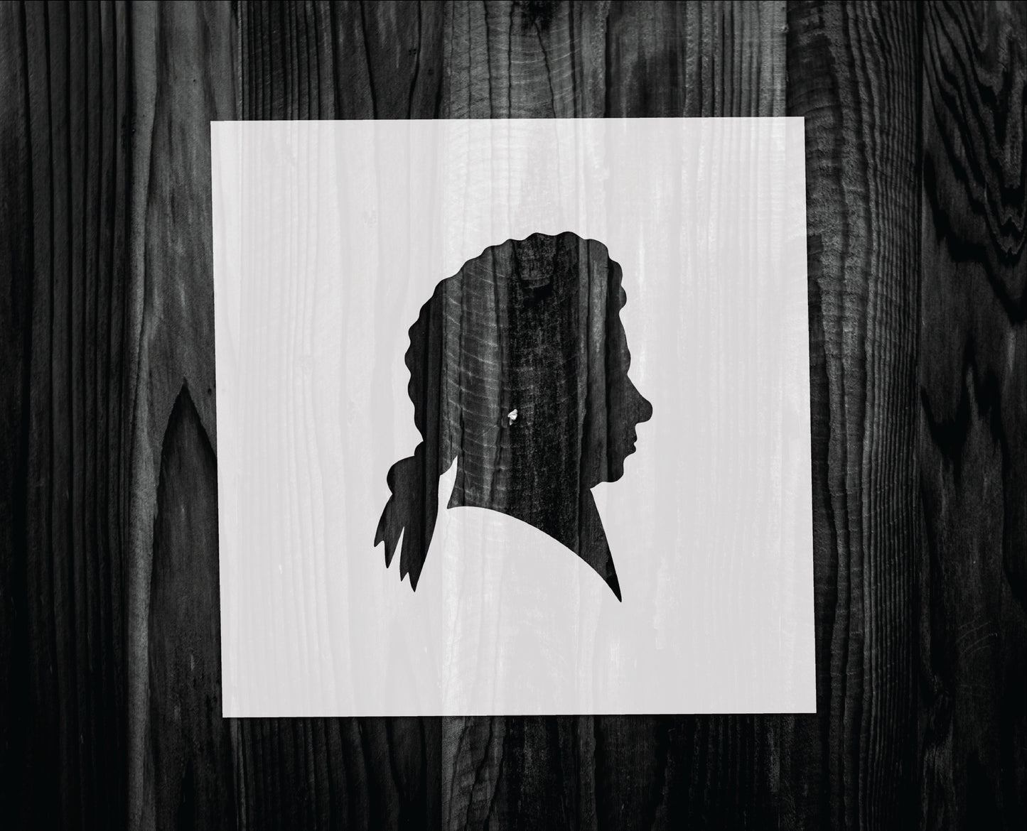 Mozart Stencil, Mylar reusable stencil, Stencil, FAST SHIPPING