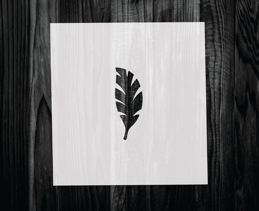 Palm Leaf Stencil, Mylar reusable stencil, Stencil, FAST SHIPPING