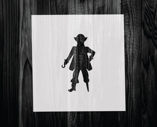 Pirate Stencil, Mylar reusable stencil, Stencil, FAST SHIPPING