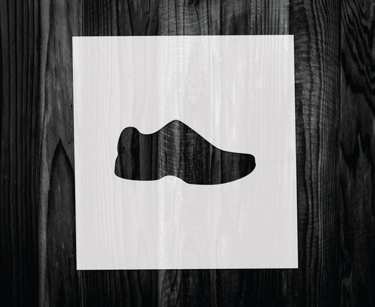 Running Shoe Stencil, Mylar reusable stencil, Stencil, FAST SHIPPING