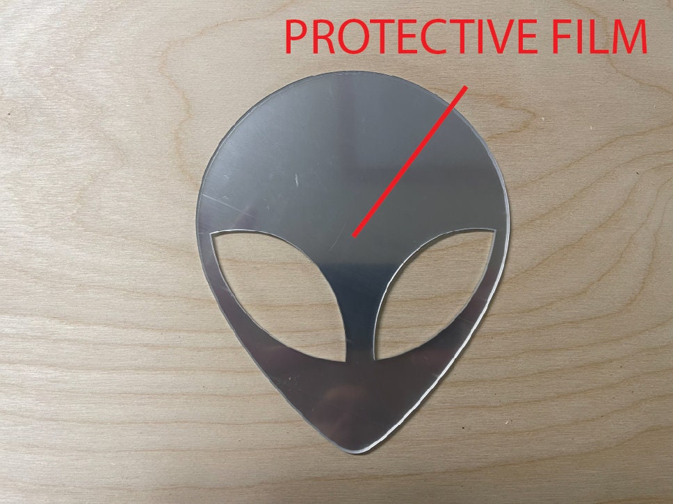 Decorative Ice Skate Shaped Acrylic Mirror | Many Shapes Available