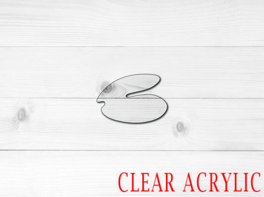 Clam Acrylic Shape, Clear Acrylic Craft Blank, DIY Acrylic Blank