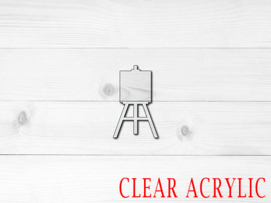 Easel Acrylic Shape, Clear Acrylic Craft Blank, DIY Acrylic Blank
