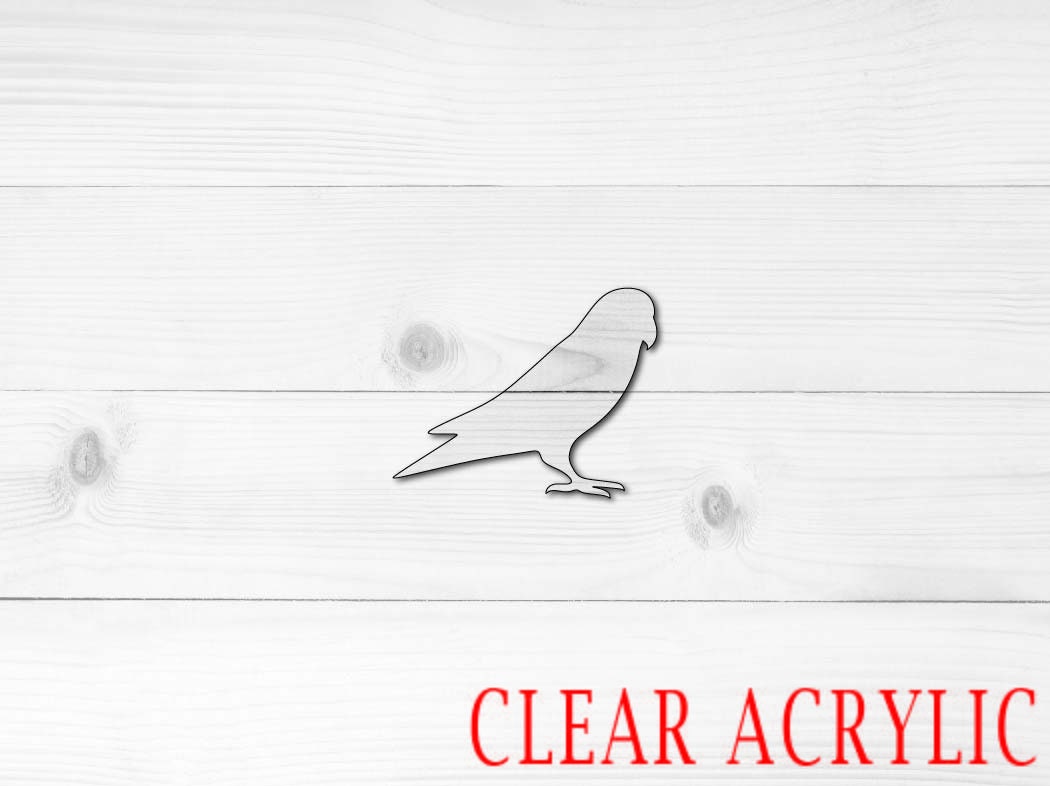 Love Bird Shape, Clear Acrylic Craft Blank, DIY Acrylic Blank