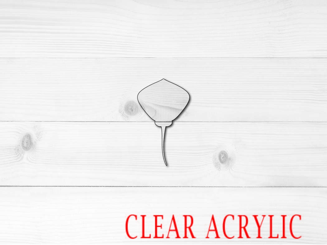 Stingray Shape, Clear Acrylic Craft Blank, DIY Acrylic Blank