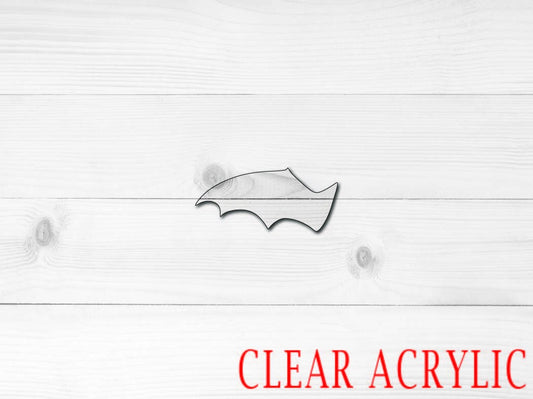 Bat wing Acrylic Shape, Clear Acrylic Craft Blank, DIY Acrylic Blank