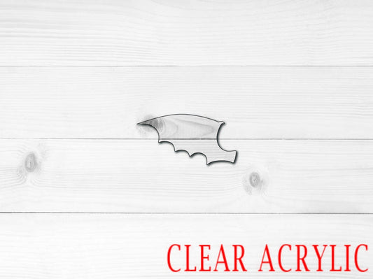 Dragon wing Acrylic Shape, Clear Acrylic Craft Blank, DIY Acrylic Blank