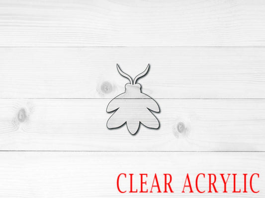 Firefly Acrylic Shape, Clear Acrylic Craft Blank, DIY Acrylic Blank