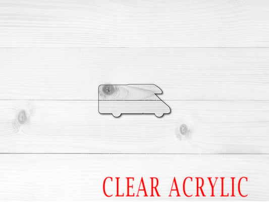 Rv Shape, Clear Acrylic Craft Blank, DIY Acrylic Blank