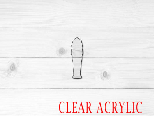 Sarcophagus Shape, Clear Acrylic Craft Blank, DIY Acrylic Blank