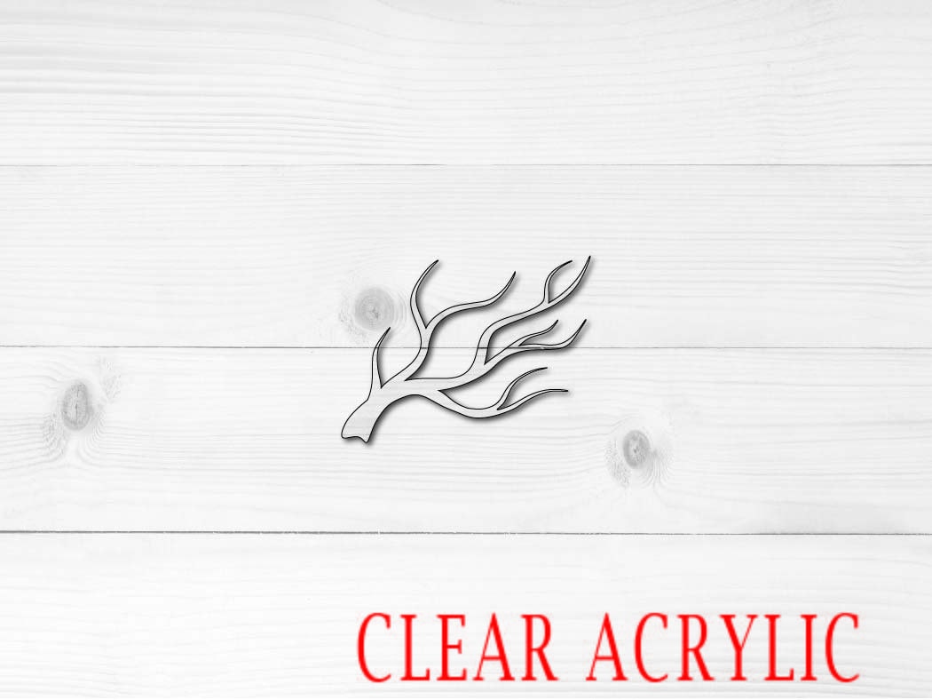 Tree Branch Shape, Clear Acrylic Craft Blank, DIY Acrylic Blank